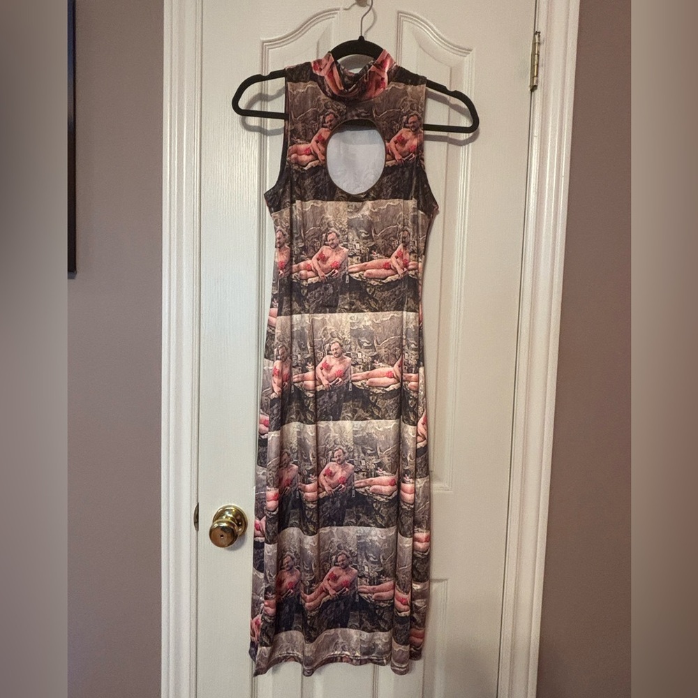 Fashion Brand Company Velvet “Sexy Max” Keyhole Dress Small
